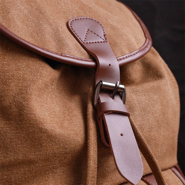 Коричневий рюкзак з текстилю Vintage SO-22155 SO-22155 фото