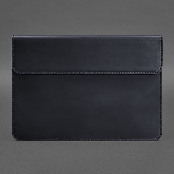 Синий кожаный чехол-конверт для MacBook 13 BlankNote BN-GC-9-nn фото