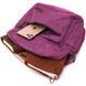 Фіолетовий текстильний рюкзак Vintage SO-22243 SO-22243 фото 8