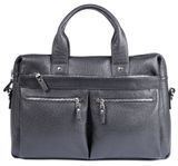 Мужской кожаный портфель SHVIGEL SO-00975 черный SO-00975 фото
