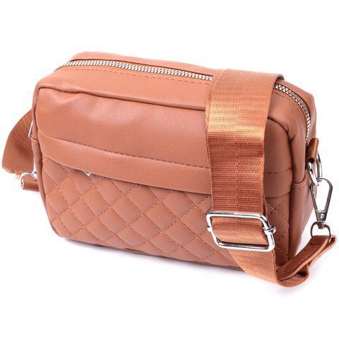 Жіноча сумка-крос-боді з екошкіри Vintage SO-22795 руда SO-22795 фото