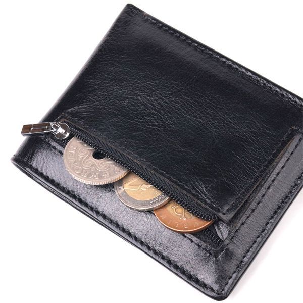 Черное портмоне из натуральной кожи ST Leather SO-19416 SO-19416 фото