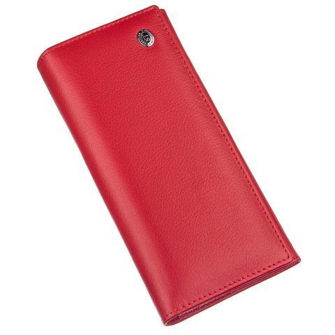 Гаманець-клатч з натуральної шкіри червоного кольору ST Leather SO-20093 SO-20093 фото