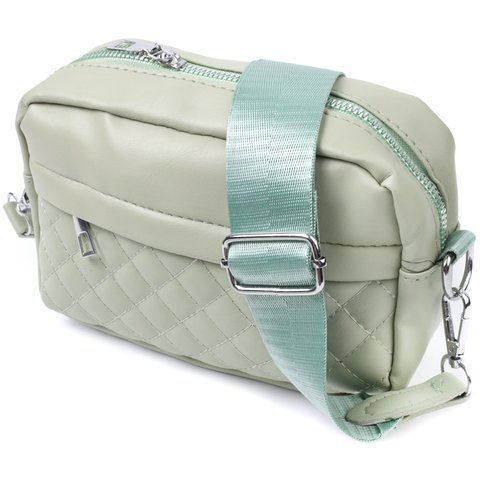 Жіноча сумка-крос-боді з екошкіри Vintage SO-22797 фісташкова SO-22797 фото
