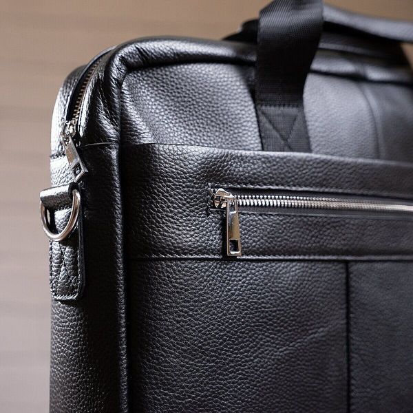 Мужской кожаный портфель Vintage SO-14794 черный SO-14794 фото