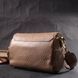 Женская кожаная сумка-кросс-боди Vintage SO-22403 бежевая SO-22403 фото 11