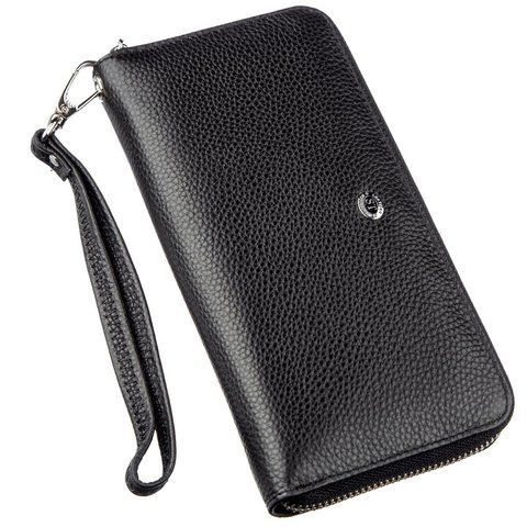 Чорний гаманець-клатч з натуральної шкіри ST Leather SO-18852 SO-18852 фото