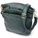 Женская кожаная сумка-кросс-боди Vintage SO-SALE_15120 зеленая SO-sale_15120 фото 1