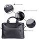 Мужской кожаный портфель SHVIGEL SO-11000 черный SO-11000 фото 4