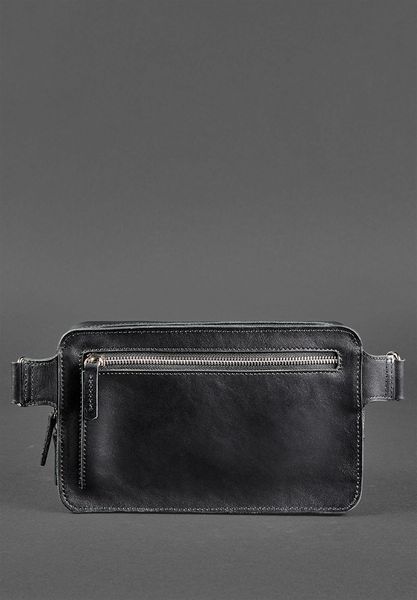 Чорна шкіряна поясна сумка BlankNote BN-BAG-20-g BN-BAG-20-g фото
