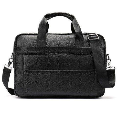 Мужской кожаный портфель Vintage SO-14678 черный SO-14678 фото