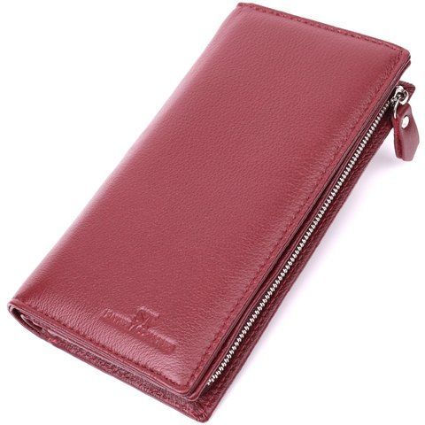Бордовий гаманець-клатч з натуральної шкіри ST Leather SO-22534 SO-22534 фото