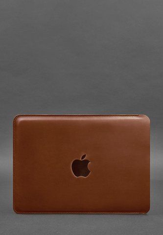Світло-коричневий шкіряний чохол для MacBook 13 BlankNote BN-GC-7-k-kr фото
