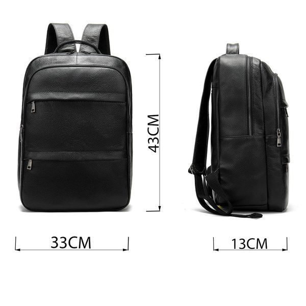 Черный рюкзак из натуральной кожи Vintage SO-14696 SO-14696 фото
