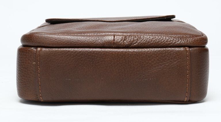 Мужская кожаная сумка-кросс-боди Vintage SO-14703 коричневая SO-14703 фото