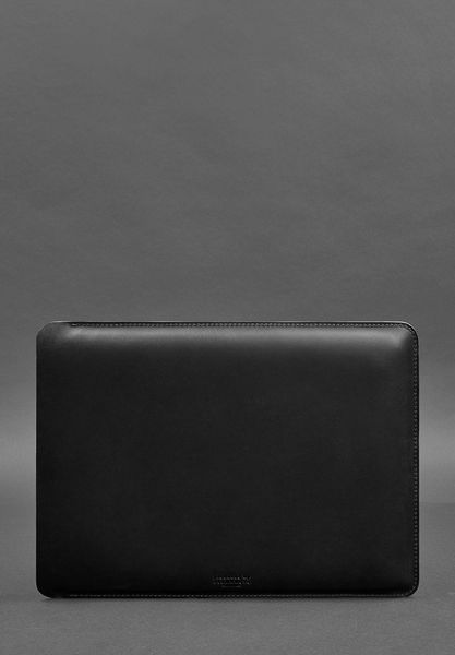 Черный кожаный чехол для MacBook 13 BlankNote BN-GC-7-g-kr фото