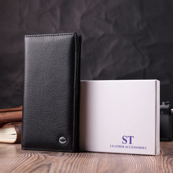 Чорний шкіряний гаманець-клатч ST Leather SO-22538 SO-22538 фото