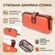 Женский кожаный клатч Vintage SO-22424 оранжевый SO-22424 фото 3