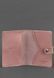 Розовая кожаная обложка для паспорта BlankNote BN-OP-3-pink-peach фото 3