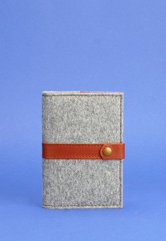 Фетрова обкладинка для паспорта BlankNote BN-OP-1-1-felt-k фото
