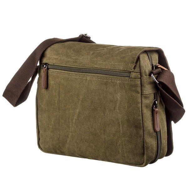 Текстильний портфель унісекс Vintage SO-20187 зелений SO-20187 фото