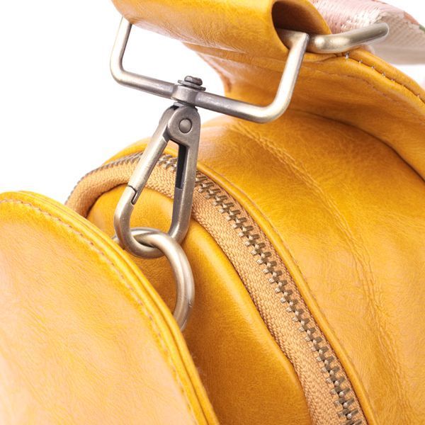Женская сумка-слинг из экокожи Vintage SO-SALE_15118 желтая SO-sale_15118 фото